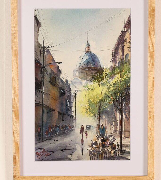 Las cabras por el centro histórico