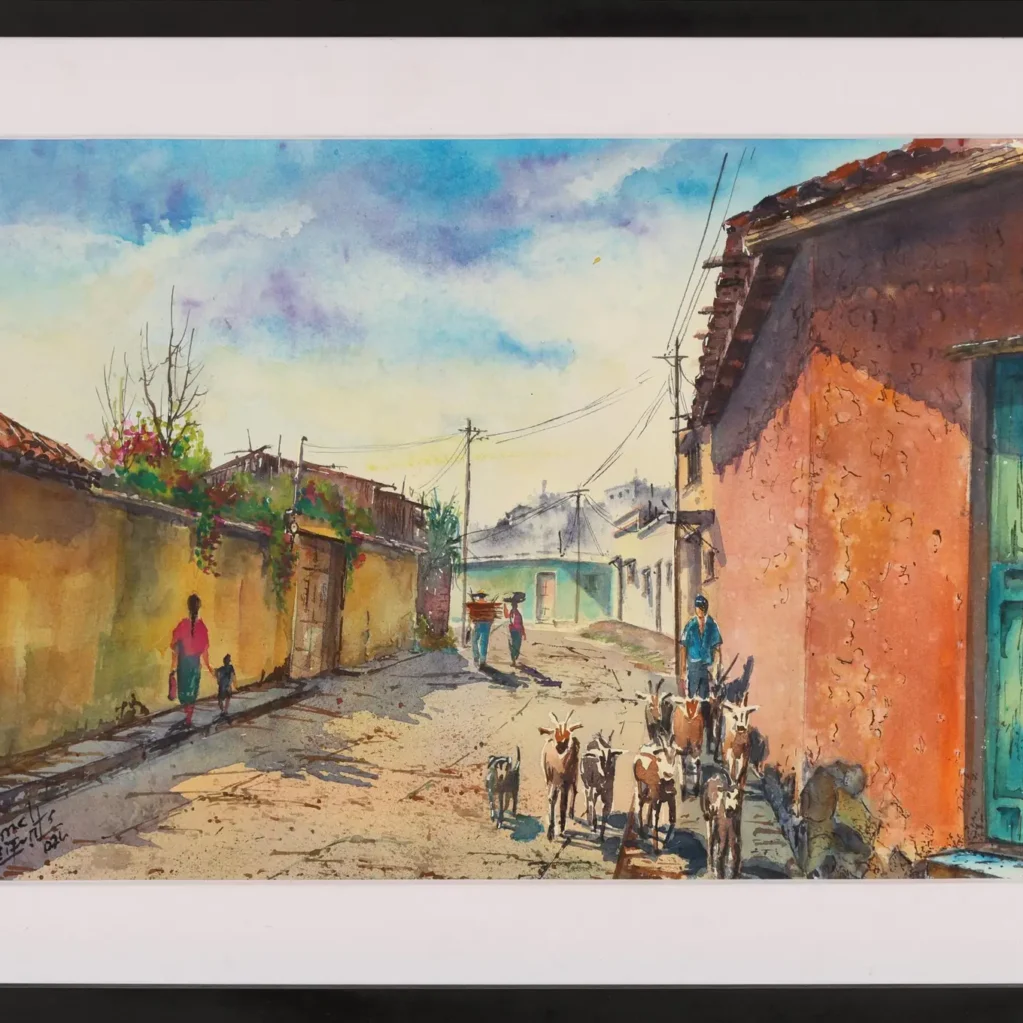 Las cabras por el barrio