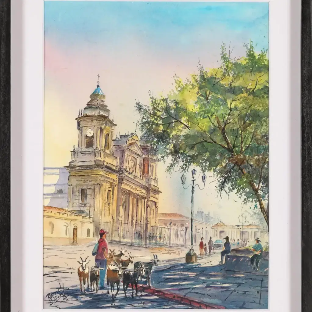 Las cabras por la catedral
