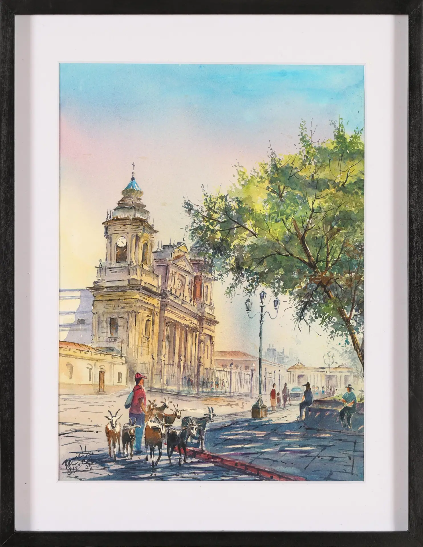Las cabras por la catedral